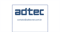 Desktop Screenshot of adtecnet.com.br